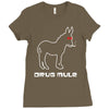 drug mule Ladies Fitted T-Shirt