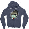 the bride of frankenstein Zipper Hoodie
