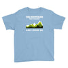 the mountains are calling Youth Tee
