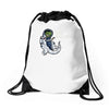 houston we have a problem Drawstring Bags