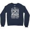 love love love camping! Crewneck Sweatshirt