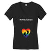 Worth The Wait Baby Foot Women's V-Neck T-Shirt