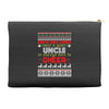 Santa Only Comes Once A Year Grandad Is Always Here To Cheer Accessory Pouches