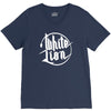 white lion V-Neck Tee