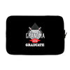 [granma name]proud grandma graduate 2018. Laptop sleeve