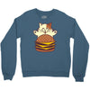i has cheezburger! Crewneck Sweatshirt