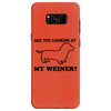 are you looking at my weiner t shirt funny dog wiener dachshund s m l Samsung Galaxy S8
