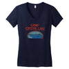 camp crystal lake Women's V-Neck T-Shirt