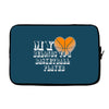 my heart basketball Laptop sleeve