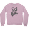 wolf princess warrior Crewneck Sweatshirt