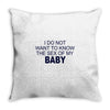 jacksons button Throw Pillow