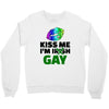kiss me im gay Crewneck Sweatshirt