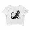 toothy monster Crop Top