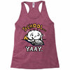 school...yaay! Racerback Tank