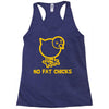 no fat chicks Racerback Tank