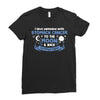 I Love Someone with Stomach Cancer to The Moon and Back to Infinity Ladies Fitted T-Shirt