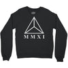 mmxi roman numerals triangle Crewneck Sweatshirt