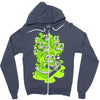 sardines Zipper Hoodie