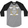 I Am A Leo 3/4 Sleeve Shirt