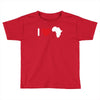 i love africa Toddler T-shirt