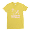 frankensolo meets the wook man Ladies Fitted T-Shirt