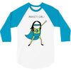 anxiety girl 3/4 Sleeve Shirt