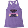 it' ok to stare at my cupcakes they are delicious Racerback Tank