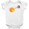 pluto hearts charon Baby Bodysuit