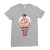delicioussss! Ladies Fitted T-Shirt