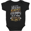 i never dreamed that one day i'd become a grumpy old man but Baby Bodysuit