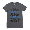 i never dreamed i would grow up to be a super cool runner but here i a Ladies Fitted T-Shirt