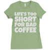 new coffee lovers Ladies Fitted T-Shirt