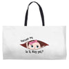 Excuse Me Is It May Yet Baby Girl Weekender Totes