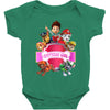 paw patrol birthday girl Baby Bodysuit