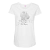 animal funny brid Maternity Scoop Neck T-shirt