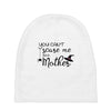 you can't scare me i'm a mother Baby Beanies