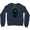 happy saint patrick day skull Crewneck Sweatshirt