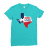 texan boxer lover Ladies Fitted T-Shirt