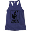 party pooper Racerback Tank