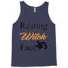 resting witch face   fall t shirt   funny halloween Tank Top
