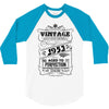 Vintage Aged To Perfection 1953 3/4 Sleeve Shirt