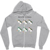 unihorn 101 Zipper Hoodie