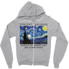 Vincent Van Gogh The Starry Night Zipper Hoodie