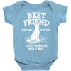 Best Friend German Shepherd Baby Bodysuit