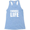 choose life wham retro 80s Racerback Tank