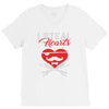 i steal heart valentin day V-Neck Tee