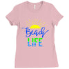 beach life Ladies Fitted T-Shirt
