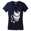 no sympathy for the devil Women's V-Neck T-Shirt