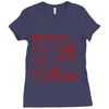 mogwai warning Ladies Fitted T-Shirt