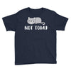 Cat Says Not Today Youth Tee